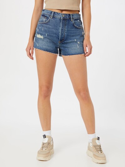Boyish Shorts 'CODY' in blue denim, Modelansicht