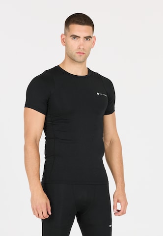 Virtus Performance Shirt 'Jasp' in Black: front