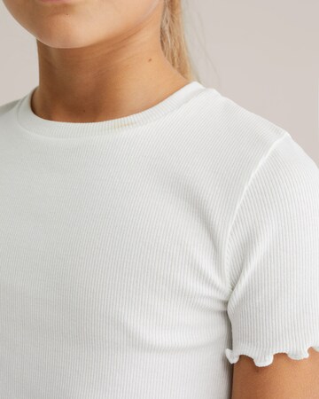 WE Fashion Tričko – bílá