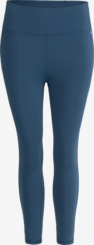 Spyder Workout Pants in Blue: front