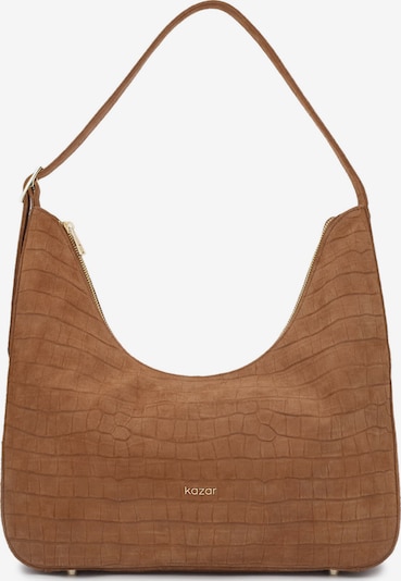 Rankinė ant peties iš Kazar, spalva – ruda, Prekių apžvalga