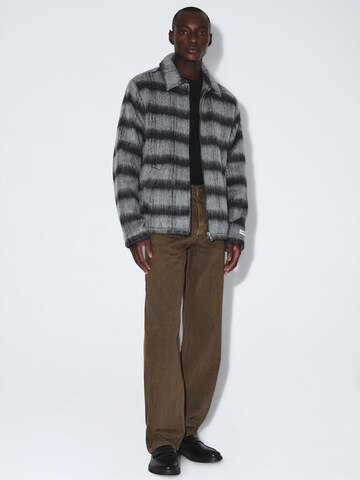 Dr. Denim Between-season jacket 'Warren Zip Jacket' in Grey