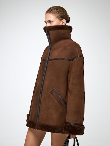 V S P Winter Coat 'Dina' in Brown