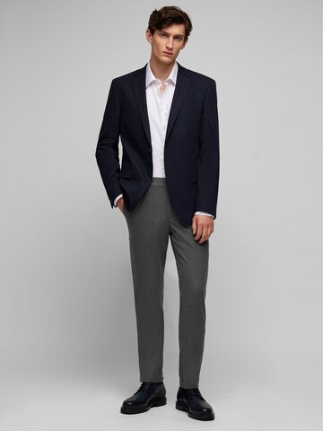 Coupe regular Veste de costume HECHTER PARIS en bleu