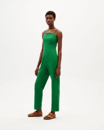 Thinking MU - Jumpsuit 'Mona' en verde: frente