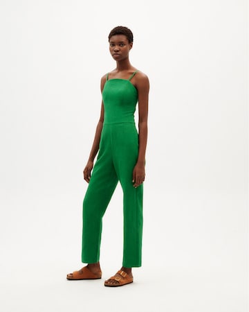 Thinking MU Jumpsuit 'Mona' in Groen: voorkant