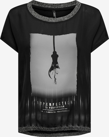 ONLY Shirt 'MICKELA' in Black: front