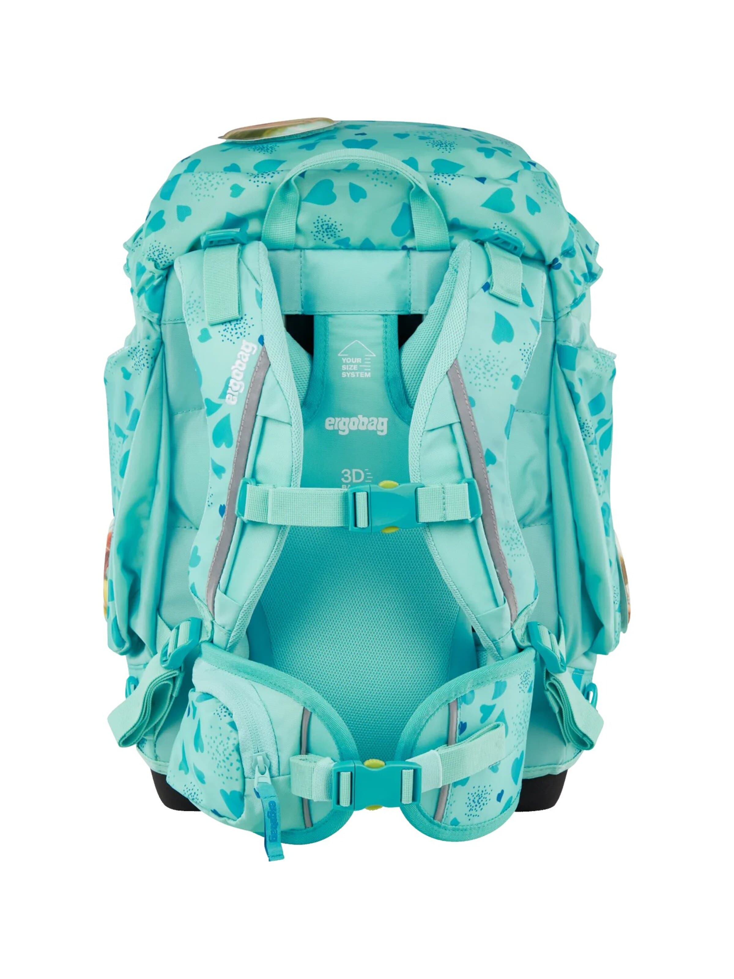ergobag Backpack 'Schulranzen-Set pack Set' in Blue