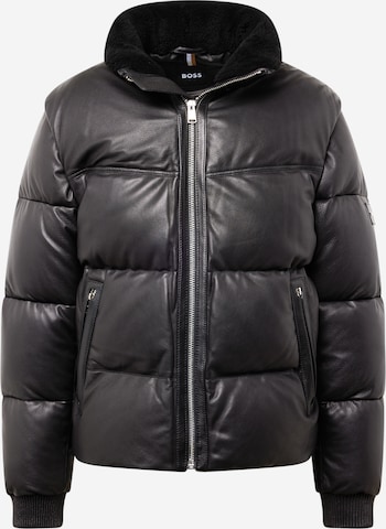BOSS Black Winter Jacket 'Mufaro' in Black: front