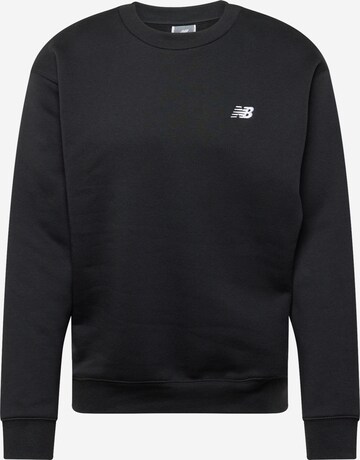 Sweat-shirt new balance en noir : devant