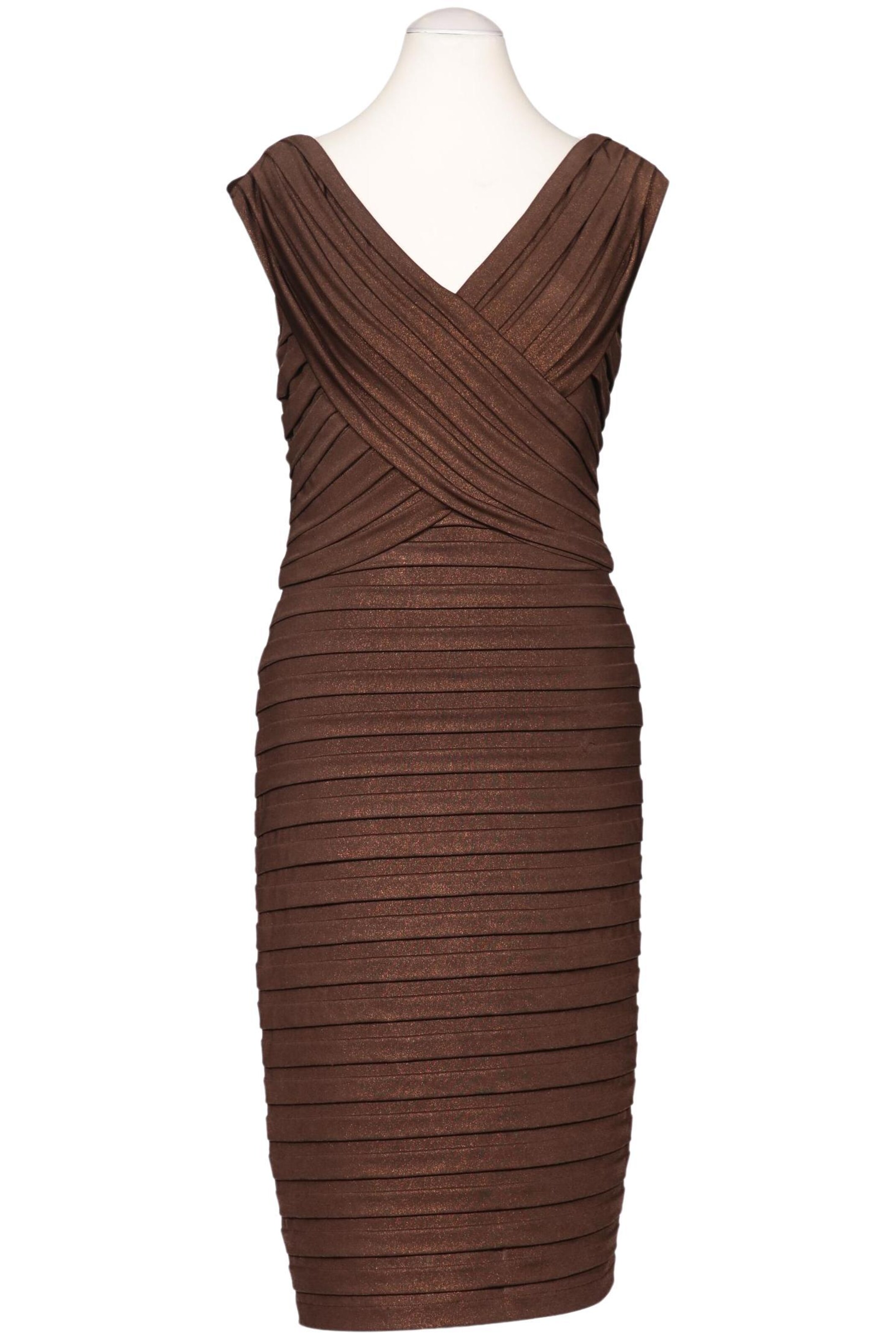 Adrianna Papell Dress in XXS in Brown: front