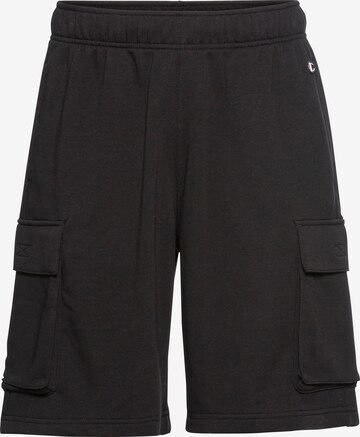 Champion Authentic Athletic Apparel Loose fit Workout Pants in Black: front