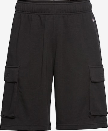 Champion Authentic Athletic Apparel Loosefit Sporthose in Schwarz: predná strana