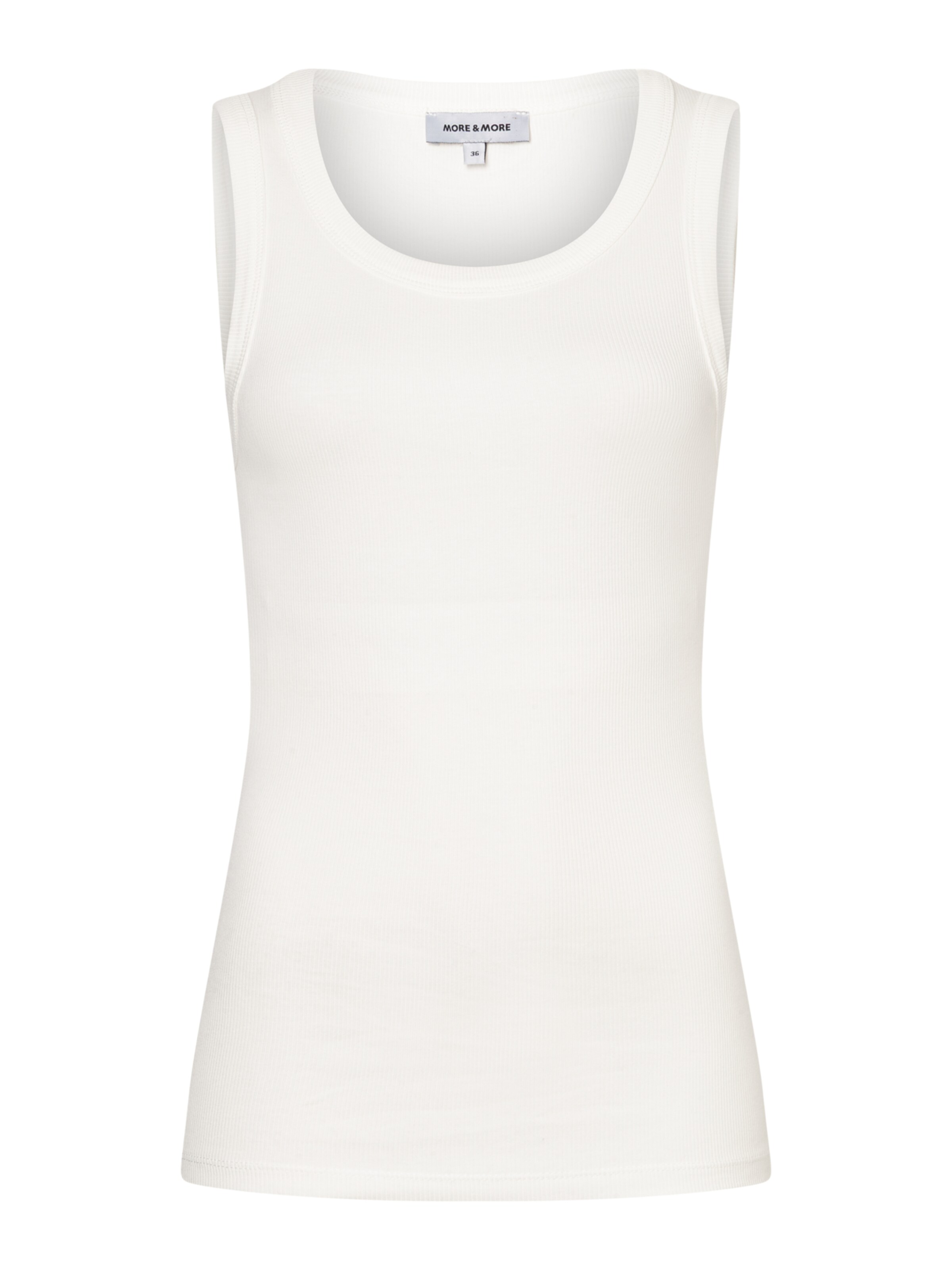 MORE & MORE Top in Weiß: Vorderseite