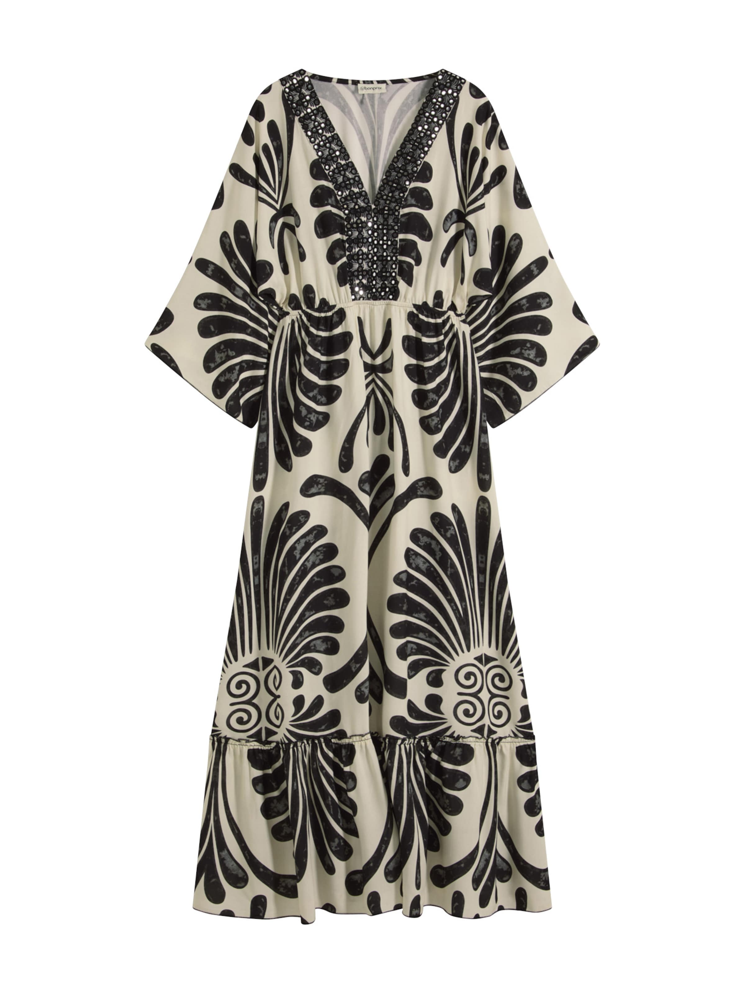 bonprix Kleid in Schwarz: Vorderseite
