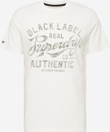 Superdry Shirt 'Black Out' in Beige: front