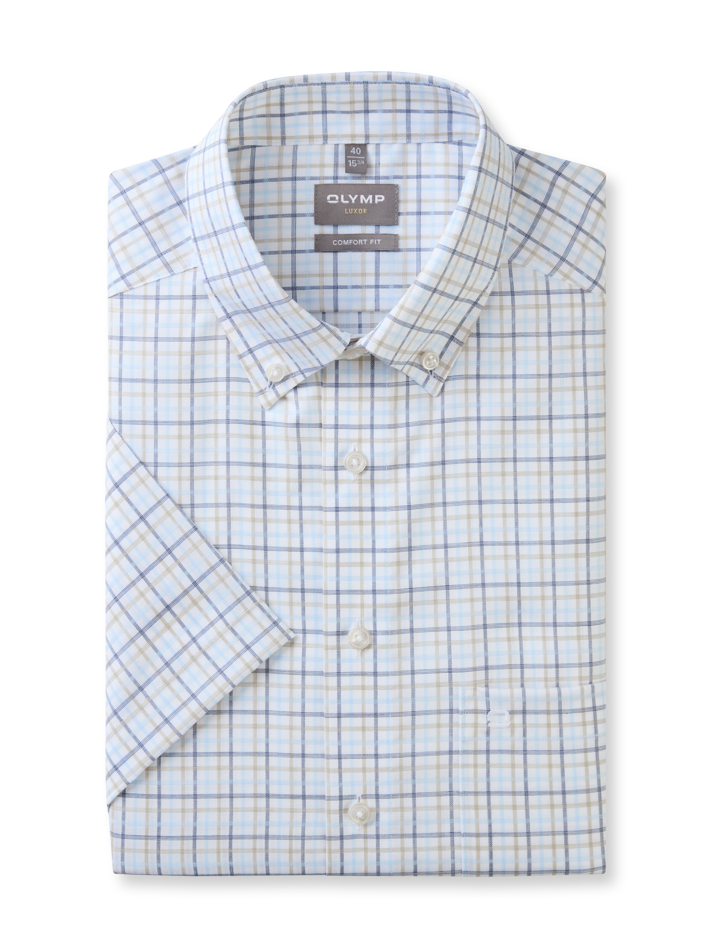 OLYMP Comfort Fit Hemd in Blau