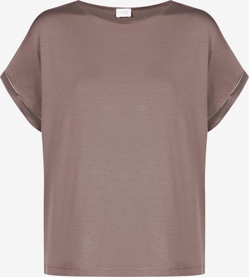 Mey Pajama shirt 'Pure Chic' in Brown: front
