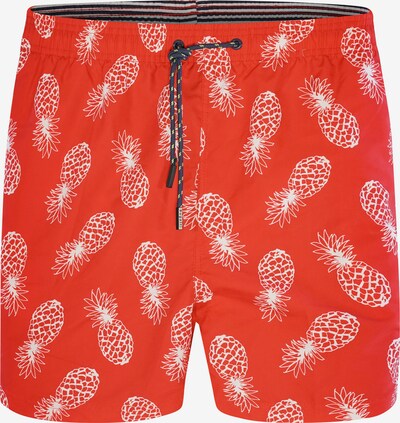 bugatti Zwemshorts ' Alin ' in de kleur Rood, Productweergave