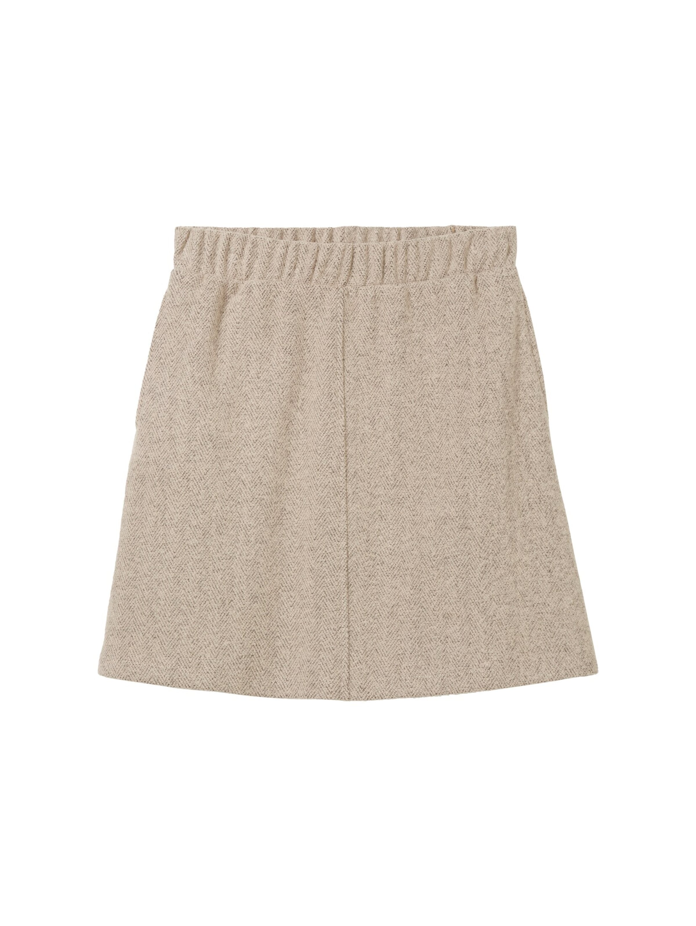 Fustă de la TOM TAILOR pe bej: față