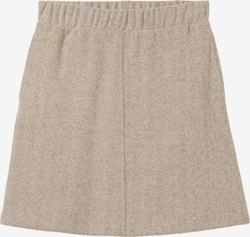 TOM TAILOR Skirt in Beige: front
