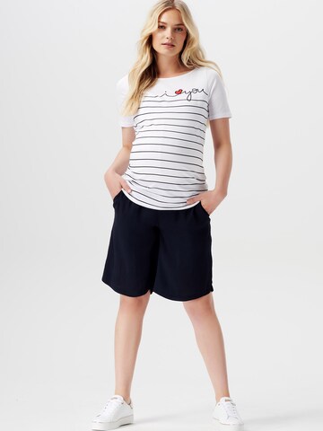 Esprit Maternity T-shirt i vit: framsida