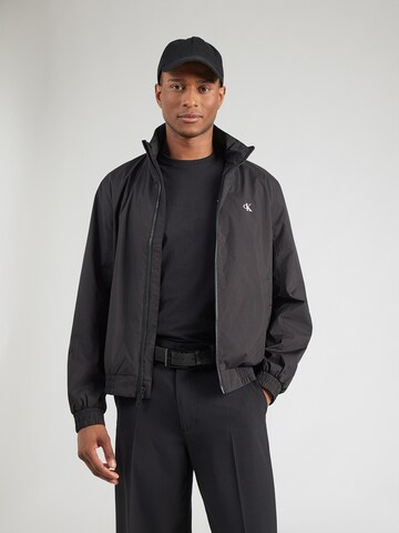 Calvin Klein Jeans Regular Between-season jacket ' ' in Black: front