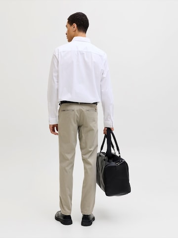 Coupe slim Pantalon chino 'JJIMarco JJBowie' JACK & JONES en vert