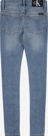 Calvin Klein Jeans Skinny Jeansy w kolorze niebieski