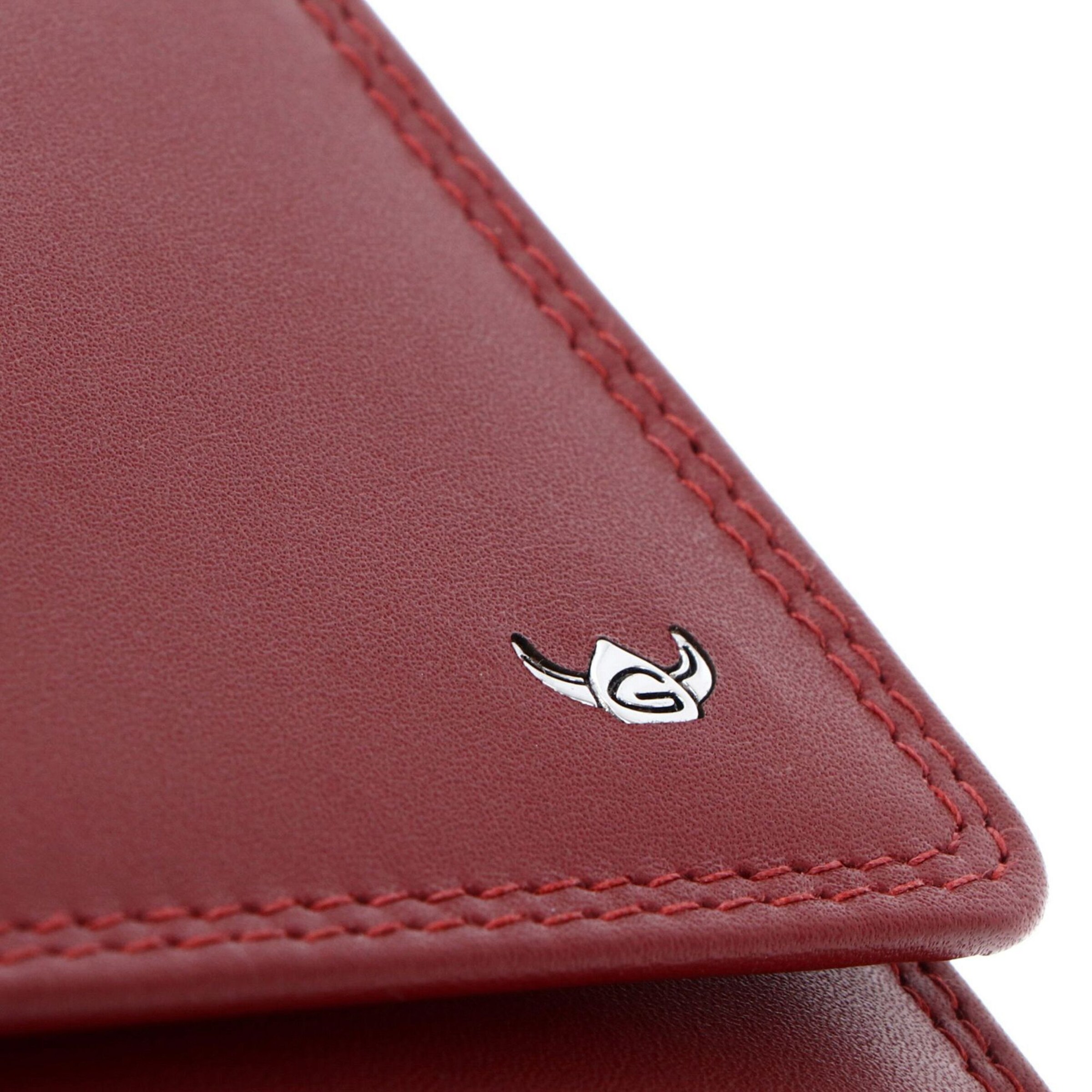 GOLDEN HEAD Wallet 'Polo' in Red