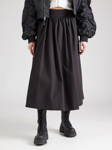 TOPSHOPSuknja 'SALLY' - crna boja: prednji dio