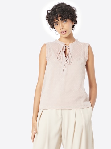 ABOUT YOU Blouse 'Svea' in Beige: front