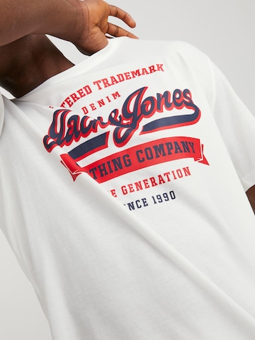 JACK & JONES Tričko – bílá