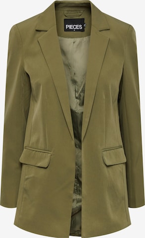 PIECES Blazer 'PCBOZZY' in Green: front