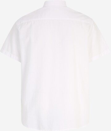 Jack & Jones Plus - Ajuste estrecho Camisa en blanco