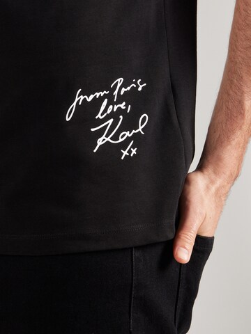 Karl Lagerfeld T-Shirt in Schwarz