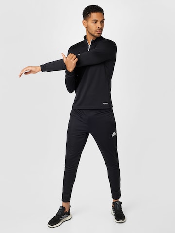 ADIDAS SPORTSWEAR Tapered Sports trousers 'Entrada 22 Training Bottoms' in Black