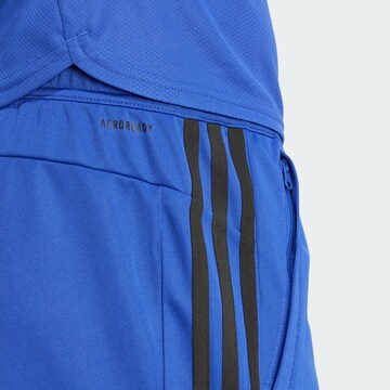 ADIDAS PERFORMANCE Slim fit Sports trousers 'Essentials' in Blue