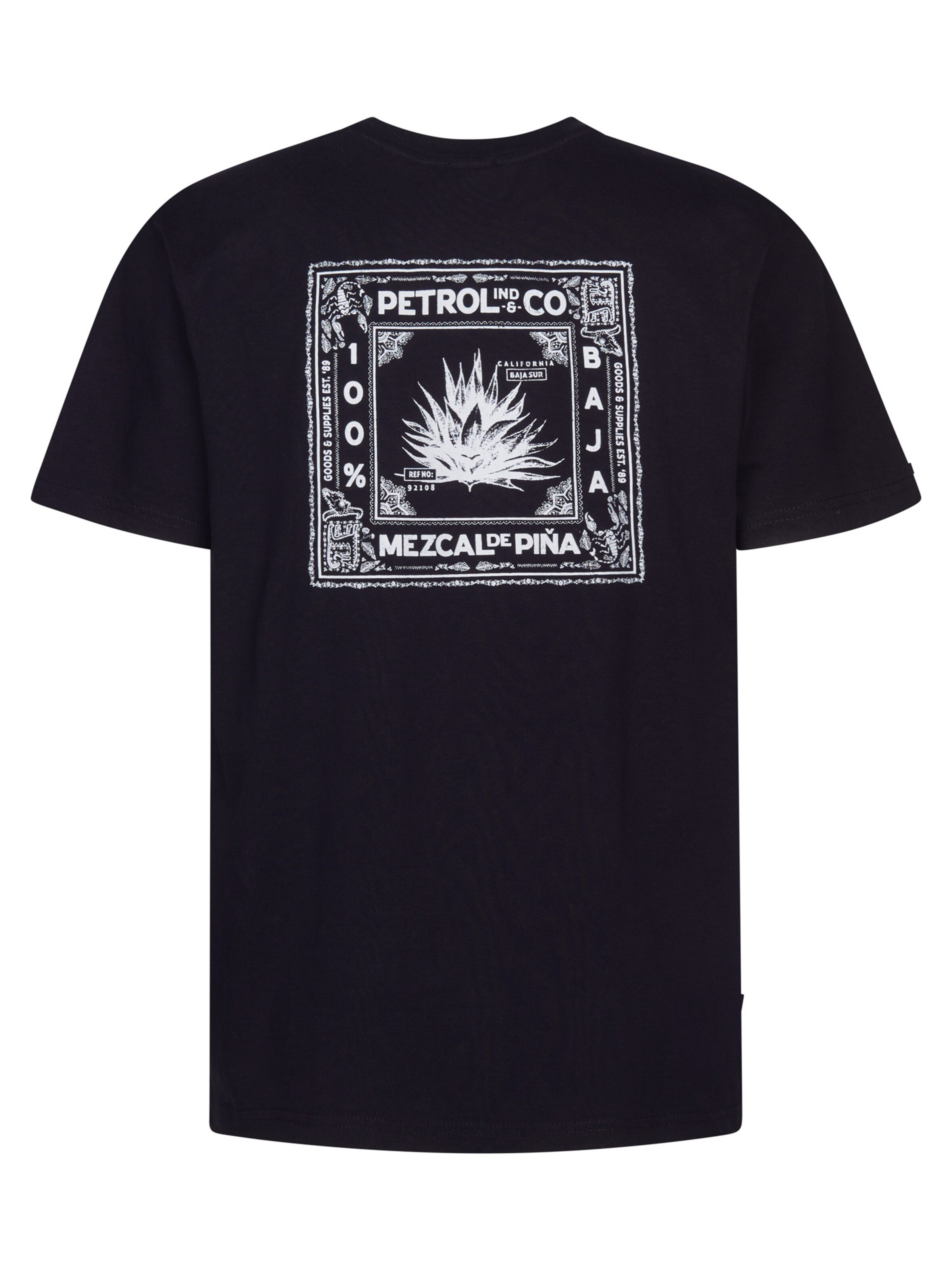 T-Shirt 'Calor' Petrol Industries en noir : devant