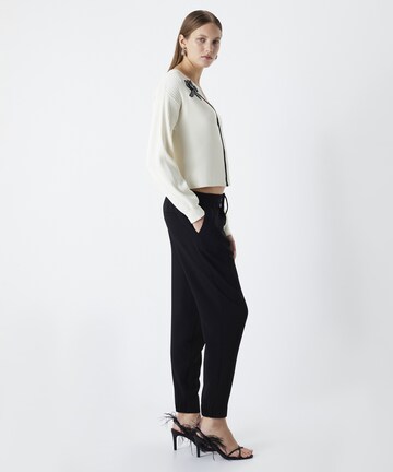 Ipekyol Tapered Pleat-Front Pants in Black