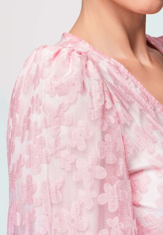 Ombre Blouse in Pink
