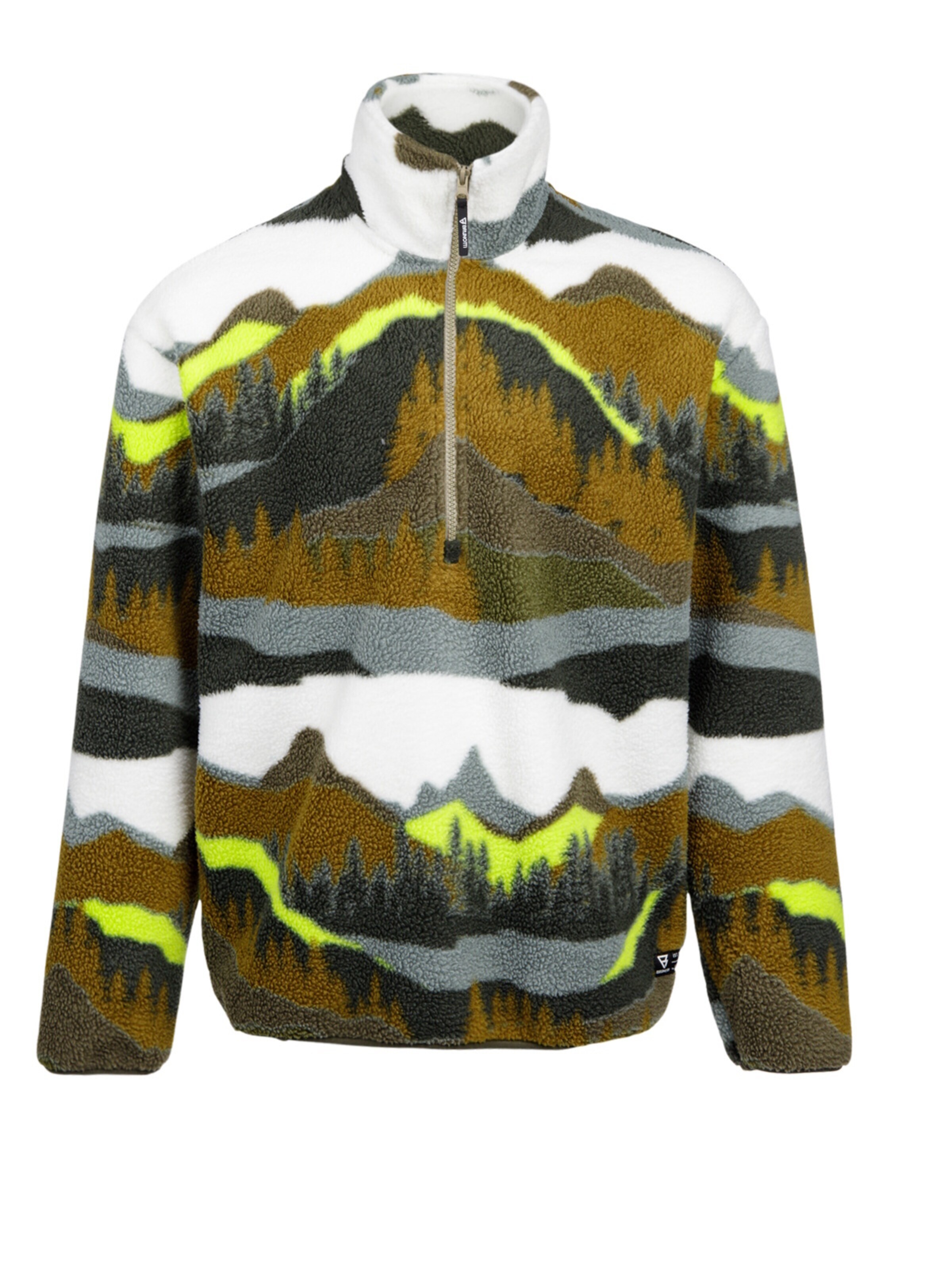 BRUNOTTI Fleece Jacket in Mixed colors: front