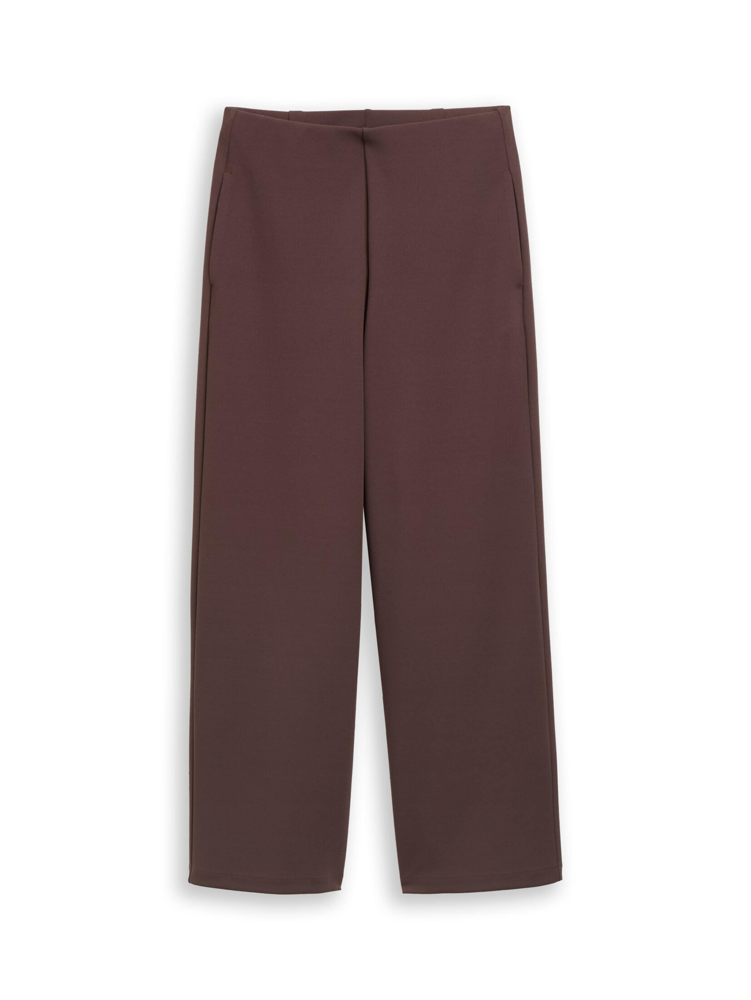 TOM TAILOR DENIM Hose in Braun: Vorderseite