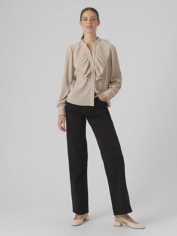 VERO MODA Blouse 'AURORA' in Beige