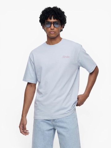 Only & Sons - Camiseta 'ONSMALIK TROPICO' en azul: frente