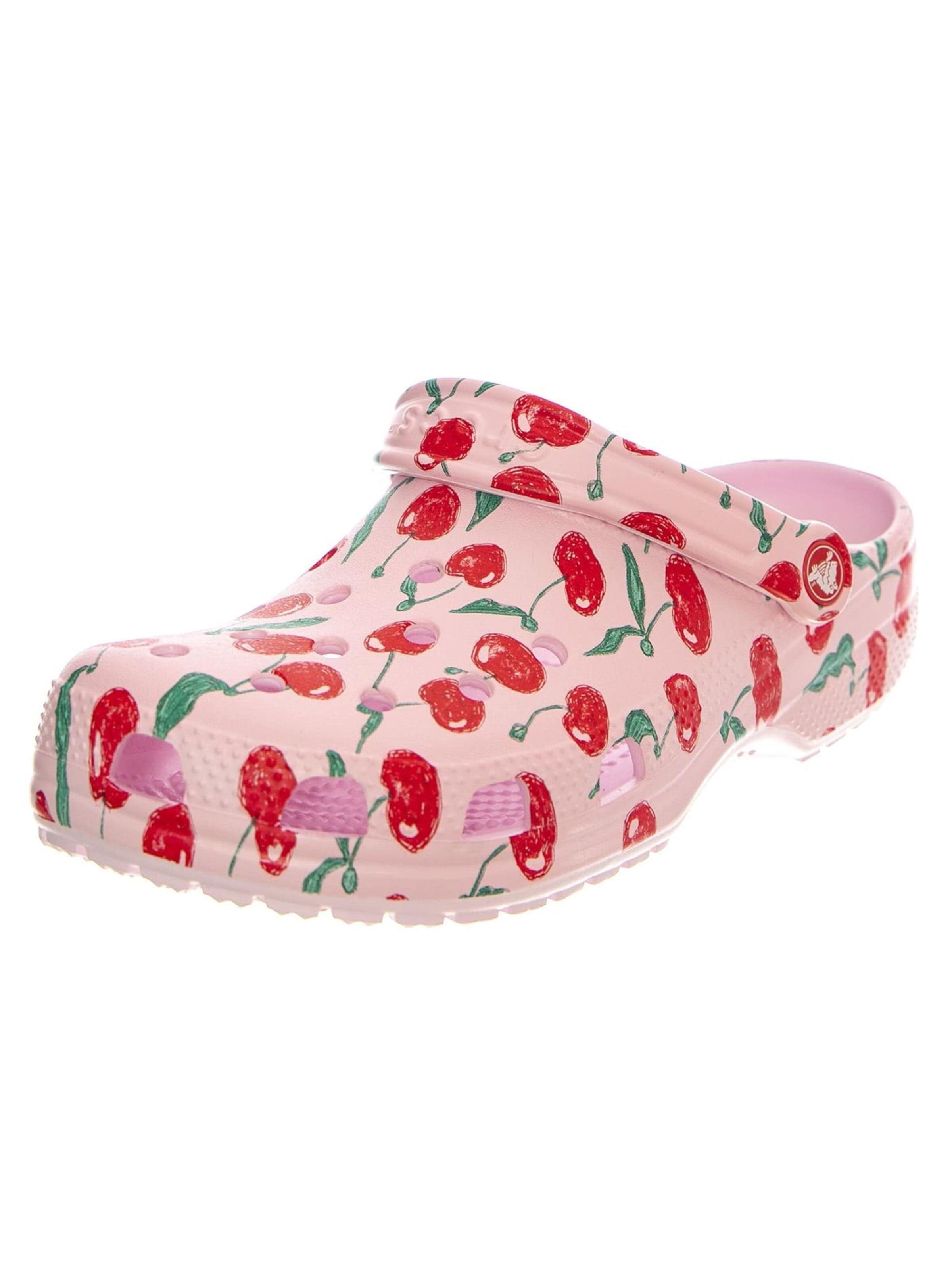 Crocs Chodaki 'Classic Fresh Fruits Clog W-PIMK' w kolorze różowy: przód