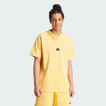 T-Shirt fonctionnel 'Z.N.E.' ADIDAS SPORTSWEAR en orange : devant