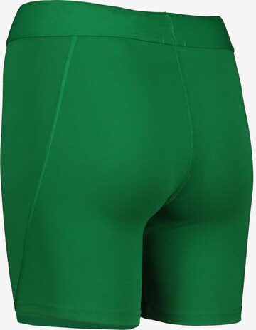 Skinny Sous-vêtements de sport NIKE en vert