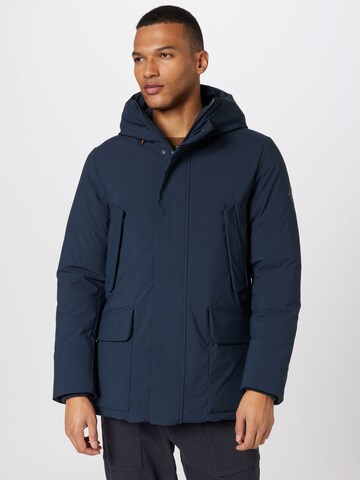 Veste fonctionnelle 'Elon' SAVE THE DUCK en bleu : devant