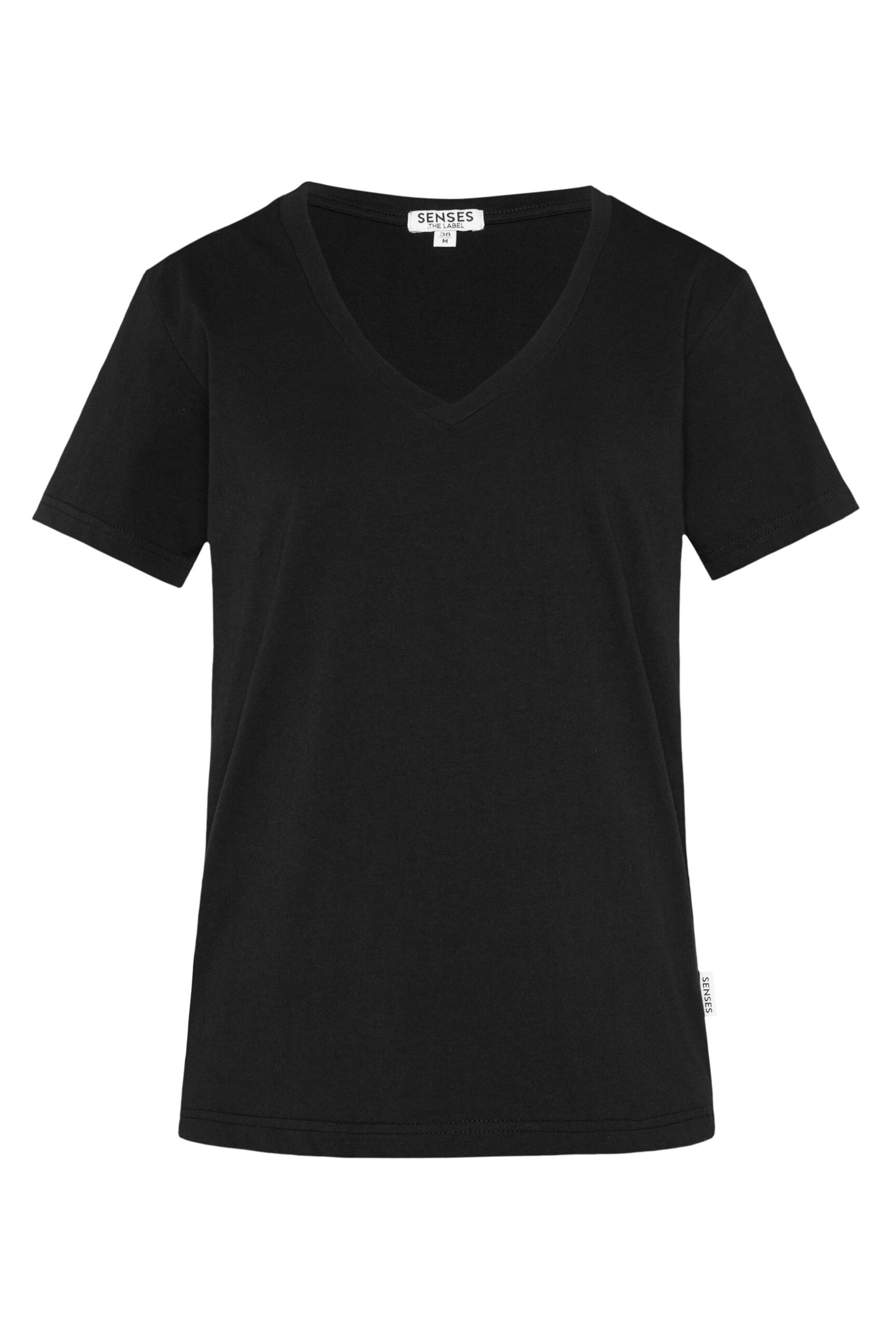 SENSES.THE LABEL Shirt in Black: front